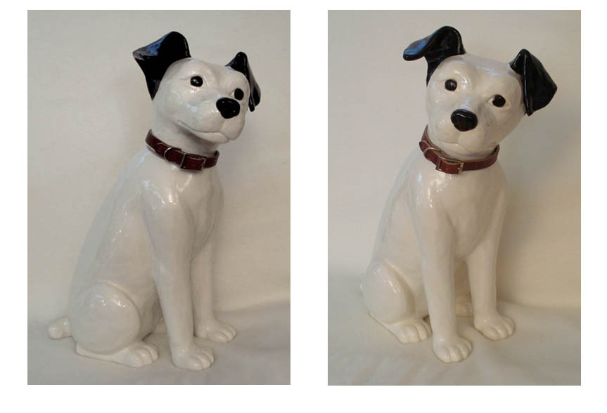 ceramic puppy